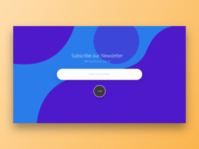Day 026 - Subscribe - Daily UI
