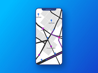 Day 029 - Map - Daily UI dribbble map trending ui ux