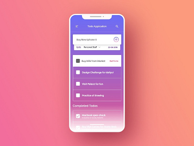 Day 042 - Todo List - Dailyui by Akshay Vinchurkar on Dribbble