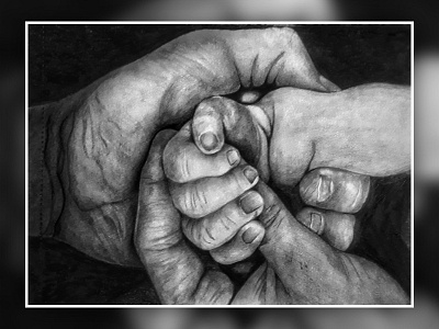 Soutien (support in french) art drawing graphite pencil pencil art pencil drawing sketch