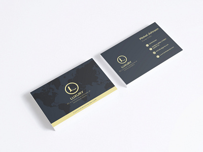 Luxurious Business card branding business card card card design design graphic design icon illustration logo luxurious card design luxury typography vector