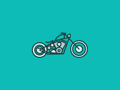 Bobber Style bobber motorcycle typeface