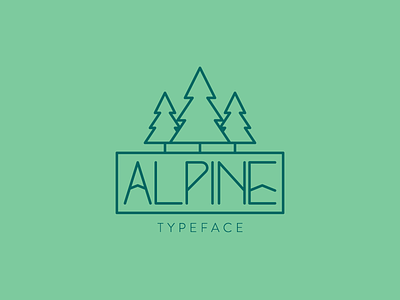 Alpine Heading alpine font fonte tipografia tipography type typeface typo