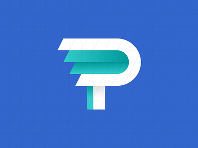 Perdido's P blue brand logo logotipo marca mark p perdido