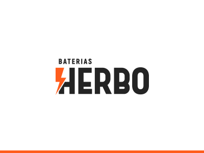 Herbo battery branding herbo logo redesign