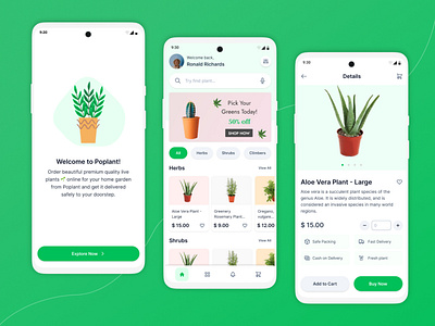 Online Plant Ordering App