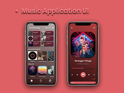 Music Application UI