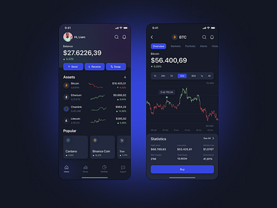 Crypto App Concept