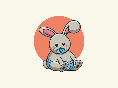 Baby rabbit 🐰 art baby branding color cute design gameart graphic design hare illustration logo palette sketch sticker vector vectorart vectorgraphics