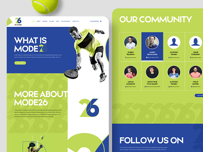 26 MODE Website UI Design branding homepage landingpage minimal modern ux webdesign website