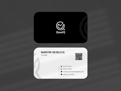 Creative Business Card Design black branding business cards creative cards design minimal modern