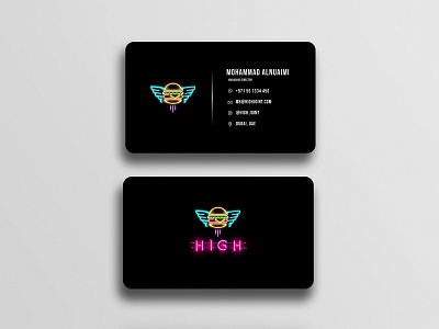 Business Card Design branding businesscard card design illustration logo logotype minimal modern neo effects visitingcard