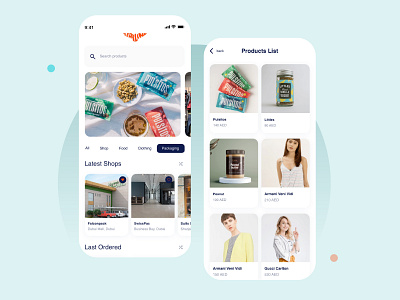 Ecommerce App design theme