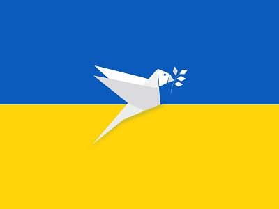 Peace design flag illustration minimal peace russia stop war ukraine war