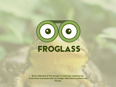 FROGLASS bangladesh branding design glass company graphic design logo logo design unused logo