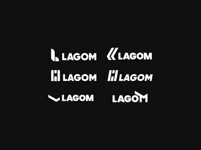 Lagom bangladesh branding design graphic design illustration logo logo design