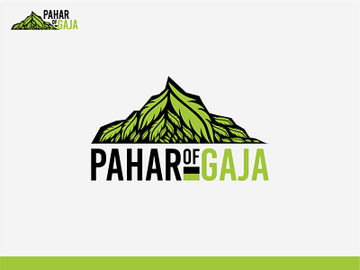 Pahar of Gaja Logo bangladesh branding cannabies logo design gaja logo gajar nouka pahartoli jay graphic design illustration logo logo design therahulahmed