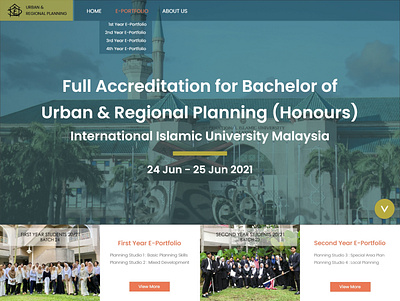 Full Accreditation for Urban & Regional Planning design graphic design ui ux web design