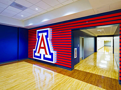 University of Arizona – Design Build branding design environmental graphic design