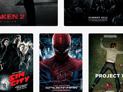Layout grid layout movies responsive