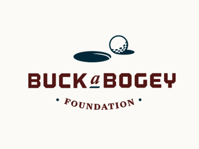 Buck a Bogey Logomark foundation golf logo