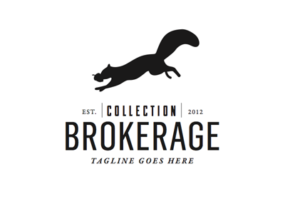 Collection Logo brokerage collection collection brokerage logo squirrel