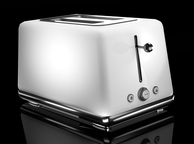 Toaster 3d animation graphic design