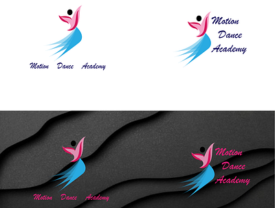 Logo design branding danceacademylogo dancinglogo graphic design logo