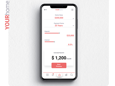 Mortgage Calculator - Day 4 of UI Challenge