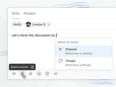 Twist Reference Threads & Channels