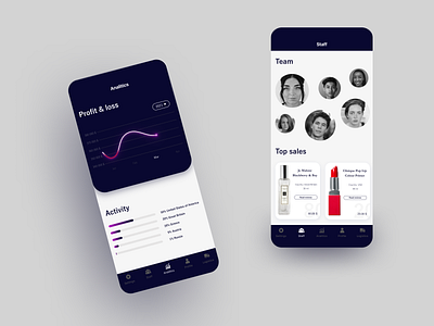 Logistic company app design mobile ui ux