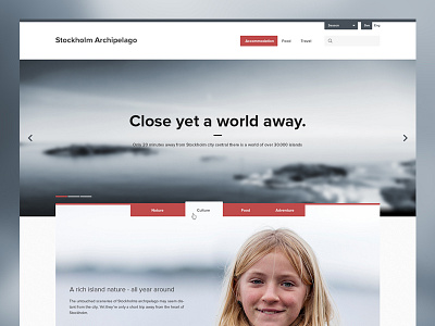 Stockholm Archepelago archepelago responsive stockholm ui ux