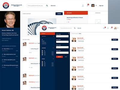 We Are One Social Networking admin dashboard form framework listings network profile social ui ux