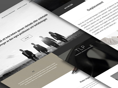 TLP Responsive Website outplacement responsive ui ux website