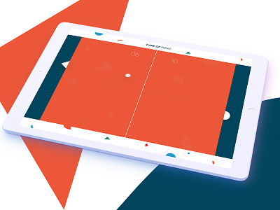 Care Of Pong design game game app ipad ui ux