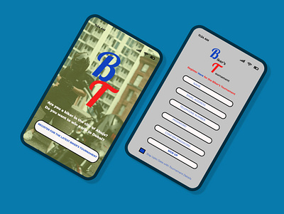 BIKER'S TOURNAMENT design ui ux