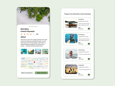 EXPLORE- BEACHES beach explore design ui ux