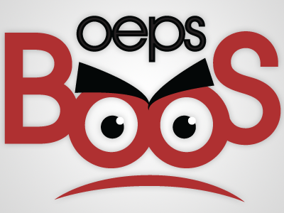Logo for Oeps Boos boos logo logo design