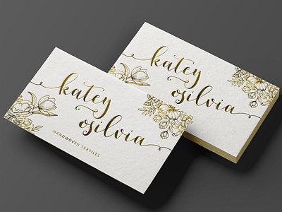 Romantic Business Card Logo