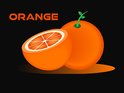 ORANGE 3d adobeillustrator graphic design illustrations orange