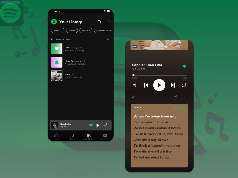 Music Player by Samiksha Warang on Dribbble