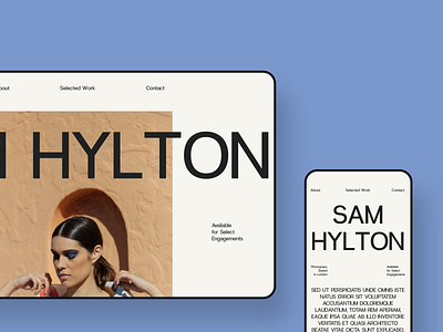 Sam Hylton Portfolio