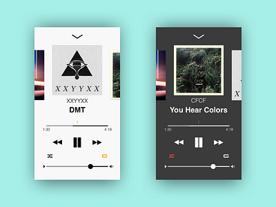 Music Player dailyui musicplayer