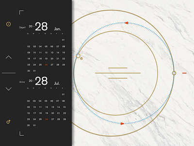 Earth To Mars calender reservations space travel