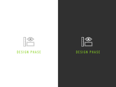 Design Phase design icon process