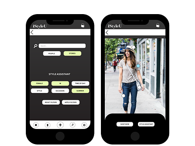Filter/Search for Fashion App design graphic design icon ui ux