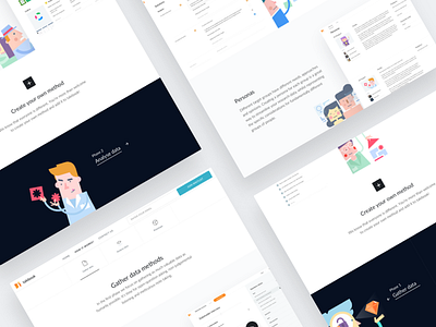 Talebook – How it works clean illustration illustrations landing landing page page ui web whitespace