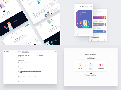 Talebook 2018 app clean dashboard illustration mobile ui vector web website