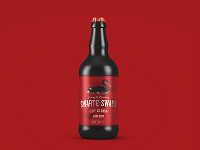 Swarte Swaen / Dry Cider - Package Design branding design graphic design label design logo package design product design