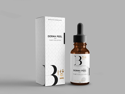 Derma Peel - Product Package Design branding branding identity design graphic design illustration label design logo package design product design